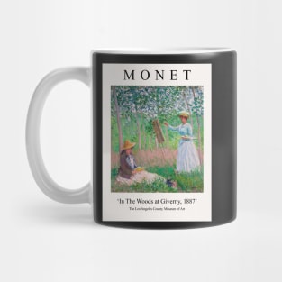 Claude Monet Painting - In The Woods at Giverny Mug